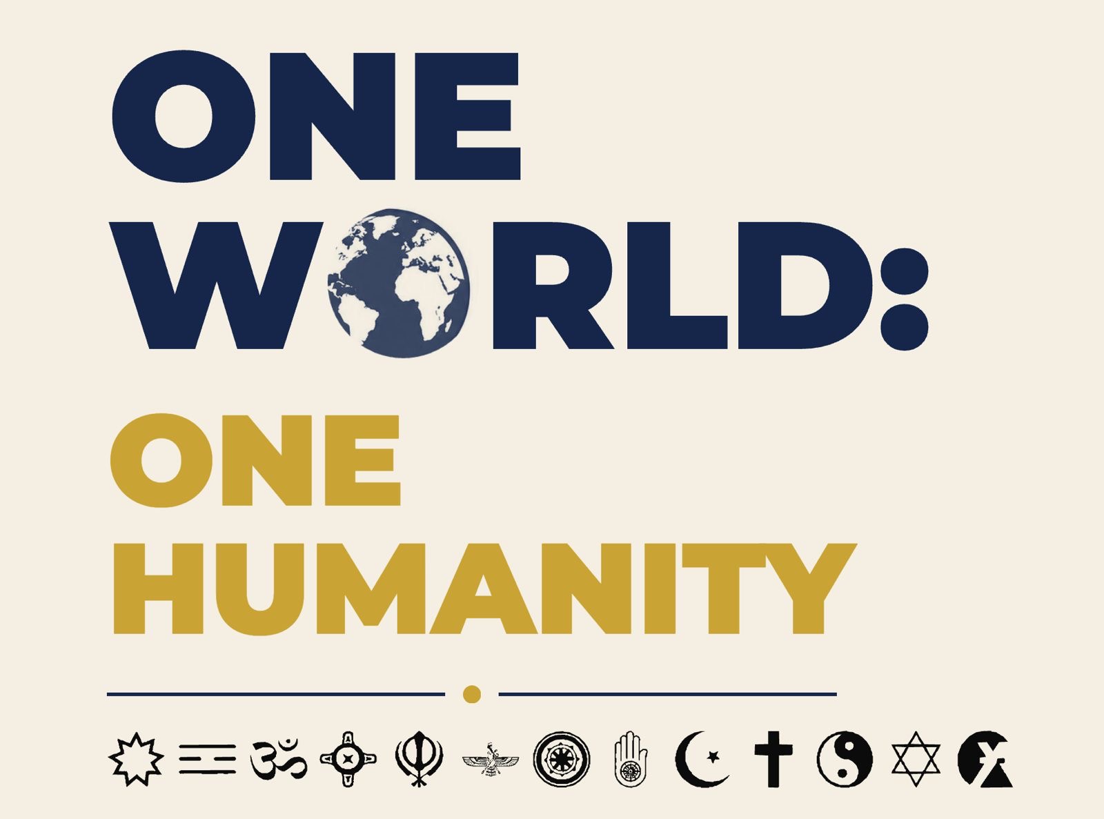One World: One Humanity