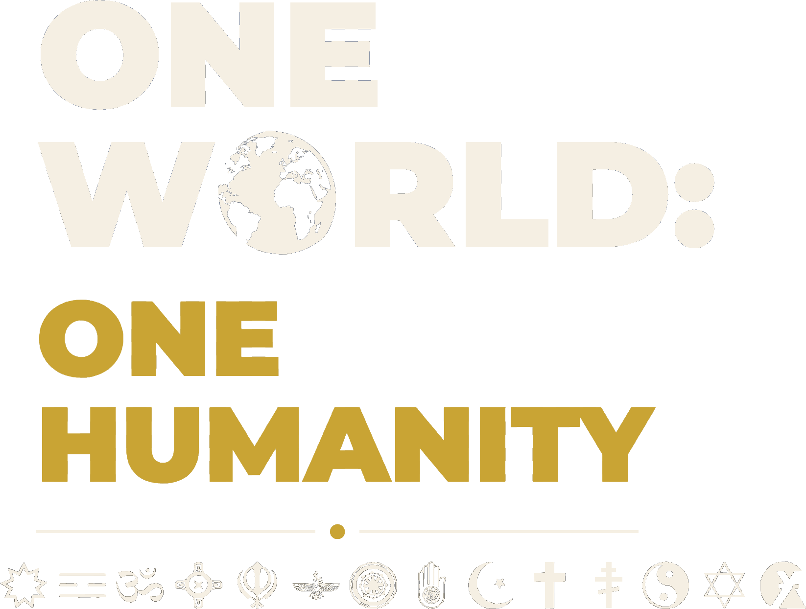 One World: One Humanity